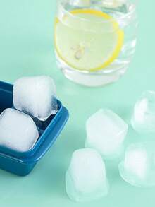 1pc Ice Cube Tray With Lid, Easy Release PP Ice Maker Mold, 6 Grids DIY Ice Cube Trays - View 2