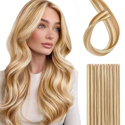 Invisible PU Brown Hair Tie, Seamless Reusable Brown Hair Binder