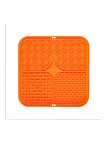 Three Pieces Pet Lick Pad-Training Slow Feeding Device, Bathing Distraction, Anti-Boring Design, Non-Slip And Easy To Clean - Multicolor - View 9
