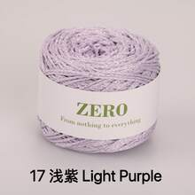 1pc 100g Metallic Yarn, DIY Silver Glitter Thread Crochet Lace Cord Round Strand Line For Bag, Hat, Doll Handcraft, 1.5MM Thick - Glitter Yarn - View 42