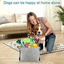 Bộ 6 món đồ chơi dây thừng thắt nút cho thú cưng, đồ chơi cho chó giúp giải trí và tương tác. - Nhiều màu - Xem 7