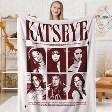 1PC KATSEYE Movie Poster Flannel Throw Blanket 50"X60" (Multiple Sizes) - Pink Filter Group Portrait & Directed By HYBE, Tapestry Wall Hanging, Room Decor, Perfect For Sofa, Bed, Office, Movie Poster Gift - nhiều màu 6 - Xem 15