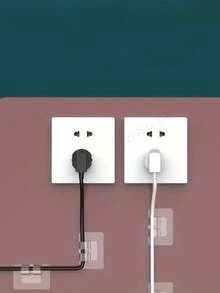 Bộ 1/10/20/30/50 móc nhựa trong suốt dùng ngoài trời, không cần khoan, tự dính, thích hợp để treo đèn dây và đèn chùm ngoài trời. - Trong sáng - Xem 4