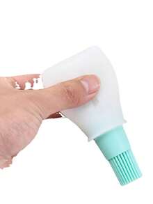 1支/3支装硅胶油刷带瓶，适用于空气炸锅、煎饼、烘焙、烧烤，控油刷带刷瓶，耐热 - 多色 - 查看 13