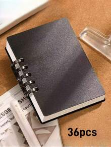 1-20pcs Customized Loose-Leaf Macaron Notebook, Office & Study Supplies, 80 Pages. Compact & Portable, Suitable For Classroom Notes, Recording Client Needs, Schedule Planning And Life Organization. - Multicolor - View 9