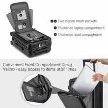 Suitcases - Black - View 9