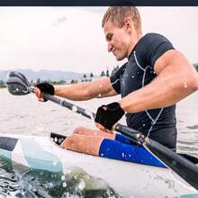 1双透气防滑骑行露指手套，男女通用，专业健身半指手套，适合夏季钓鱼骑行 - 彩色 - 查看 6