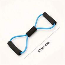 Manual Relaxation Stretching Tool, Figure-8 Pull-Up Bar, Yoga Fitness Chest Expander & Shoulder Opener, Non-Slip Handle Figure-8 Pull Rope - A - View 3