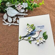 1 Piece Bird Scrapbooking Die - Ideal For Papercrafting, Card Making, Scrapbooking And DIY Album Decorating, The Die Features Metal Construction. - Multicolor - View 4