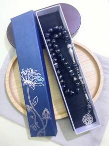 1pc 33pcs 10mm Muslim Prayer Beads Tasbih Bracelet, High Quality Gift Box Packaging, Ideal Gift For Halloween, Christmas - Multicolor - View 12