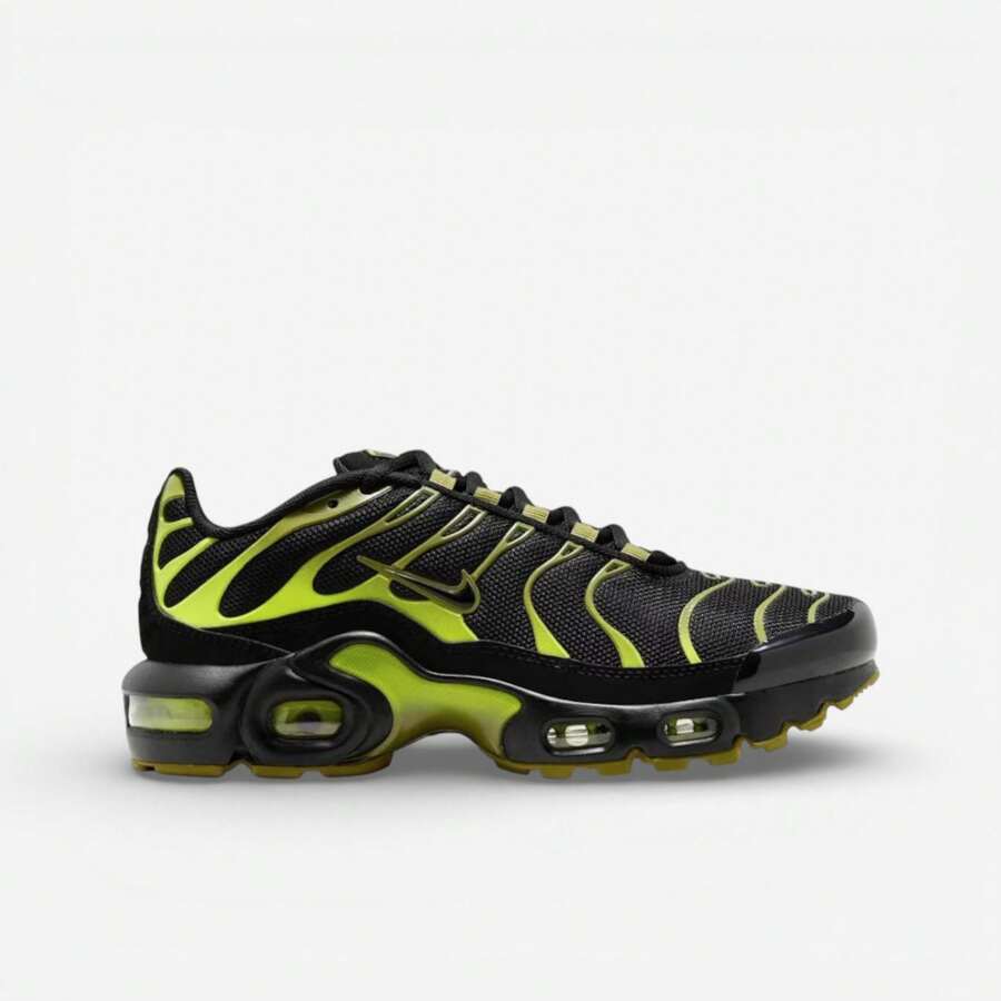 Nike Air Max Plus Black Cyber (GS) - 黑色 - 查看 1