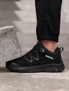 GUYISA Anti-Smash And Anti-Puncture Safety Shoes, Lightweight Hiking Series All-Season Functional Shoes For Men - Black - View 3