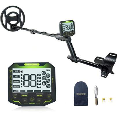 Metal Detector For Adults - 5 Modes, Waterproof, Lightweight For Beach, Forest & Archaeology Exploration