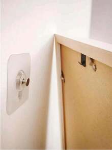 10个/4个/20个壁挂式挂钩套装，浴室厨房配件架，毛巾架/钥匙架 - 無色 - 查看 1