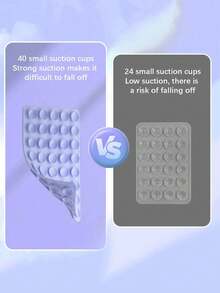 40pcs Double-Sided Silicone Suction Cup Phone Holder, Reusable Double-Sided Suction Cup Suitable For Home, Office, Smooth Surfaces - Multicolor - View 7