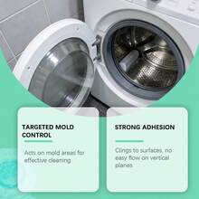 Gel multiusos para eliminar el moho, adecuado para limpiar azulejos de baño, sellos de electrodomésticos y grietas - De Estado sólido - Ver 5