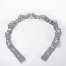 1条瑜伽阻力带，无背肩部健身器材，分段编号拉伸带 - 彩色 - 查看 24