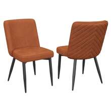 Dining Chairs - Rust + Velvet - View 5