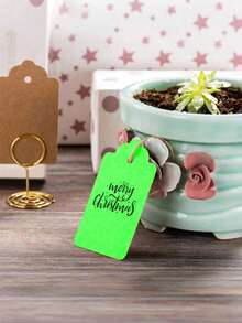 100 thẻ quà tặng nhiều màu sắc, 10 màu có dây buộc, thẻ giấy Kraft, thẻ quà tặng màu Macaron, thẻ treo, thẻ giá, thẻ chúc mừng cho quà tặng Giáng sinh, đồ thủ công tự làm, quà tặng tiệc tùng, đám cưới, lễ tốt nghiệp. - Nhãn - Xem 2
