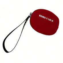 LOLA Coin Purse, BIMBA Mini Clutch, Women's Wrist Bag, Lightweight, With Zipper. - 紅色 - 查看 6