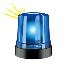 Electric Warning Light,Children's Cosplay Ambulance Firefighter And Equipment Toy Car With Flashing Lights, Sound Effects, Magnetic Attachment - Multicolor - View 5