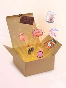 10pcs 8x8x4 Inch White Gift Boxes With Lids, Easy Assembly With Cotton Rope, Suitable For Bridesmaid, Proposal, Wedding, Birthday Party Packaging - Multicolor - View 7