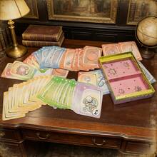 一套器官移植主题棋盘游戏，成人休闲聚会卡牌游戏，家庭聚会互动桌面游戏，3种语言游戏说明（西班牙语、英语、法语），节日礼物，游戏礼品！ - 彩色 - 查看 3