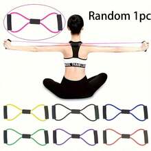 Manual Relaxation Stretching Tool, Figure-8 Pull-Up Bar, Yoga Fitness Chest Expander & Shoulder Opener, Non-Slip Handle Figure-8 Pull Rope - A - View 7