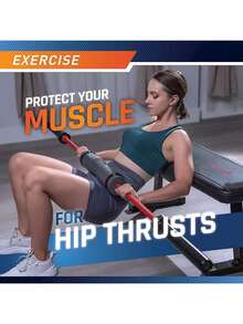 For The Squat Exercise, You Can Use A Foam Barbell As A Pad. For Hip Flexor Stretches, A Cushioned Mat Can Provide Padding. For Step-Up Practice And Barbell Pads - Standard Dumbbell Pads - They Provide Cushioning For The Neck And Shoulders During The Training Process. - Multicolor - View 5