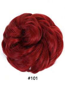 6 Inch Fluffy Bun Wig, With Elastic Hair Band, High Temperature Fiber, Suitable For All Occasions - Multicolor - View 36
