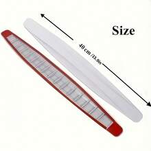 4pcs Universal Car Carbon Fiber Anti-Collision Stickers, Bumper Rubber Anti-Scratch Protective Strips, Body Anti-Scratch Strips, Practical Car Protective Accessories - 4PCS Car Anti-collision Strips - View 4