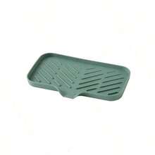 Khay đựng xà phòng bằng silicon, khay thoát nước xà phòng dốc, khay bồn rửa không cần khoan lỗ, không đọng nước, phụ kiện nhà bếp, phụ kiện phòng tắm. - Nhiều màu - Xem 11