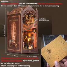 2026 New DIY Magic House Mini Model Kit - Handmade 3D Puzzle Dollhouse, Cutting And Assembly Model, Suitable For Home Decor, Ideal For Bedroom And Living Room Display, Perfect Gift For Valentine's Day, Ramadan, Easter, Birthday, Mother's Day, Back To School, Decoration For Spring And Summer - Multicolor - View 14