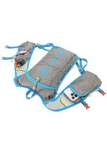 1pc New Ultralight Trail Running Backpack, Cycling Sports Fitness Hiking Water Bladder Bag, Breathable Lightweight Running Backpack - Multicolor - View 4