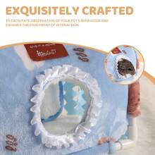 ITANDME 豚鼠躲藏窝，豚鼠兔子仓鼠床，小型动物睡床 - 查看 6