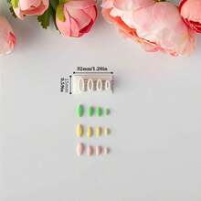 1 pieza/5 piezas Molde de cortador de arcilla con forma de pétalo y hoja, herramienta de artesanía para hacer colgantes de joyería DIY - Blanco - Ver 3