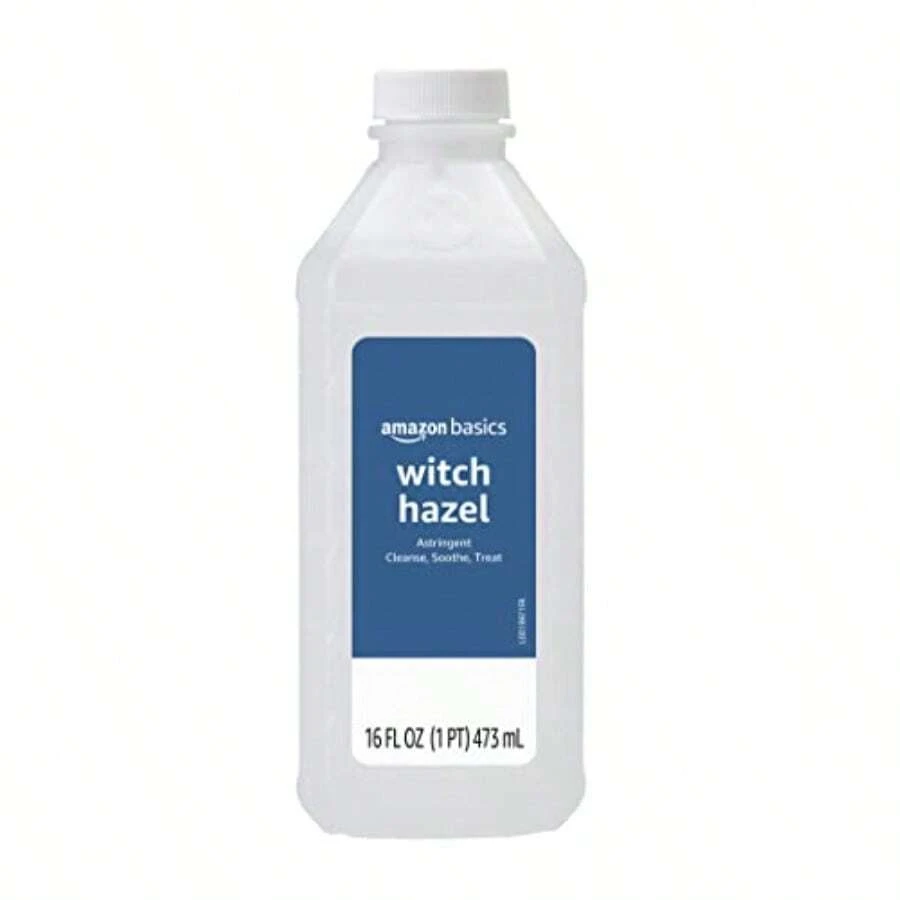 Basics Witch Hazel USP Astringent For Oily Skin Relief From Irritation And Redness Unscented 16 Fluid Ounces Previously Solimo - As Pic - View 1