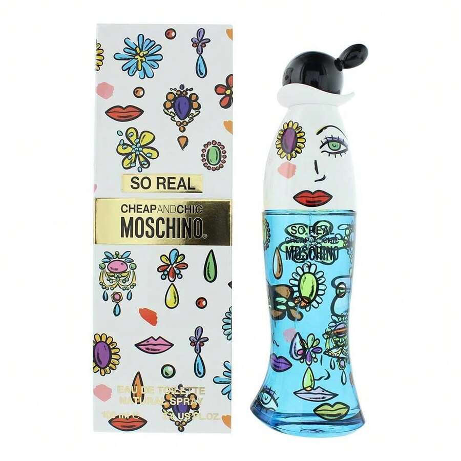 Moschino Cheap And Chic So Real Womens EDT 100ml With Fragrance Gift - Floral - View 1
