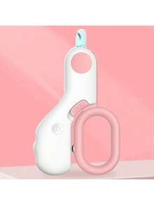 1pc Mini Pet Nail Clipper With LED Light, And Convenient For Trimming Nails Of Small Cats And Dogs - Multicolor - View 15