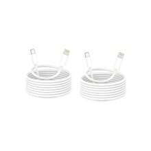 White PVC 1-2pcs PD Data Cable, 3.3ft/100cm Fast Charging Cable, High Efficiency Data Transfer & Quick Charge Compatible With IPhone 14 Pro Max/14 Pro/14 Plus/14/13/12/11/XS/XR/8/7/6, Series, Women's Day Gift Birthday Anniversary Celebration - White - View 9