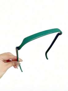 6/3/1件装夏季新款时尚头巾 - 塑料材质，简约设计，适合春季长发，是母亲节/复活节、海滩、泳池或休闲装扮的理想之选，沙滩巾 | 简约围巾 | 塑料围巾，发带，女士发饰，女士礼物 - 彩色 - 查看 13