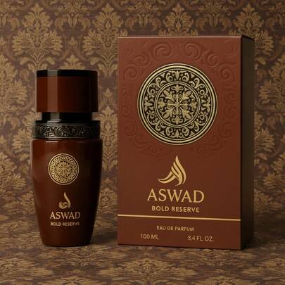 EverlyX ASWAD Bold Reserve Eau de Parfum 100ml - En intensiv och sofistikerad doft med en orientalisk karaktär och en varm träig bas, perfekt för kvällar och speciella tillfällen✅Leverans inom 3-5 dagar
