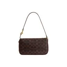 Coach Plaza Printed Women's Single Shoulder Handbag CCC42B4YDT - 楓棕色CCC42B4YDT - 查看 9