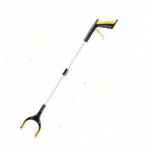 Light 32 Inches Garbage Picker Upper With 360 Rotating Pliers Gripper Heavy Duty Trash Grabber For Seniors And Adults - 黃色的 - 查看 9