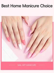 Sơn móng tay dạng gel PEACECOLOR 1 chai 10ml, chai thủy tinh, màu hồng, có thể tẩy rửa bằng dung dịch UV LED, màu nude, trắng và nhũ, bền lâu, thích hợp cho việc làm móng tại nhà và thiết kế móng hàng ngày tại salon. - Nhiều màu - Xem 2