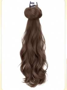 马尾发爪夹，自然凌乱发髻发型发饰，优雅发夹 - 彩色 - 查看 9