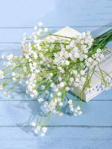 Bó hoa baby's breath nhân tạo 36 bông, hoa baby's breath giả, hoa nhân tạo, cây baby's breath, hoa baby's breath, bó hoa baby's breath nhân tạo, thích hợp cho bó hoa cưới, trang trí nhà cửa, trang trí bàn, cắm hoa, trang trí hoa DIY (cho đám cưới và ngày lễ), trang trí phòng, quà sinh nhật, quà tốt nghiệp, trang trí sân vườn, cây ngoài trời, làm vườn, hoa nhân tạo (36/30/24/18/12/1 bông) - trắng - Xem 4