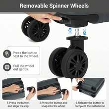 Suitcases - Gris + Negro - Ver 10