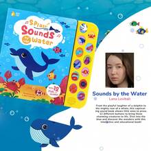 Interactive Read-Aloud Book "Whispers Of The Sea, Roar Of The Ocean", Multi-Button Interactive Story Book, Educational Vocabulary Learning Board, Suitable For Children Aged 3-6, Back To School/Birthday Gift - Multicolor - View 14
