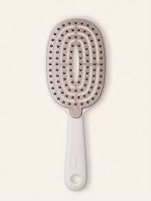 Quick & Easy Clean Anti-Tangle Hair Brush, Retractable Bristles With Self-Cleaning Nylon Brush, Gentle Detangling And Hair Loss Prevention, Ergonomic Handle For Women, Suitable For Hair, Fashion Styling Tool, Durable Plastic Handle, Self-Cleaning Hair Brush For Daily Use By Men And Women - Multicolor - View 15